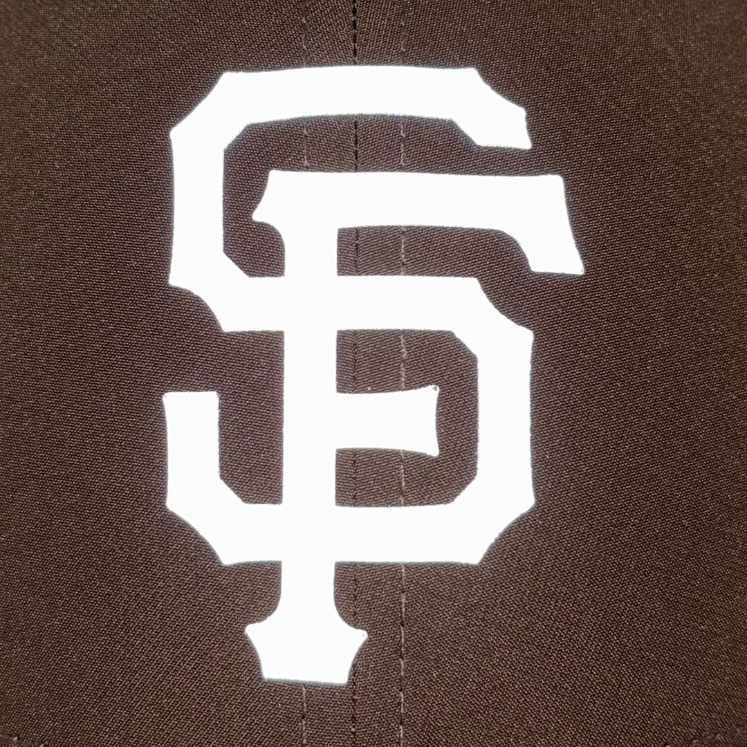 New Era หมวกรุ่น San Francisco Giants Metal Badge Walnut 9Forty Cap