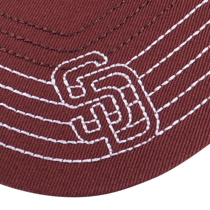 New Era หมวกรุ่น San Diego Padres Mlb Contrast Stitching Deep Auburn Brown 9Forty Cap