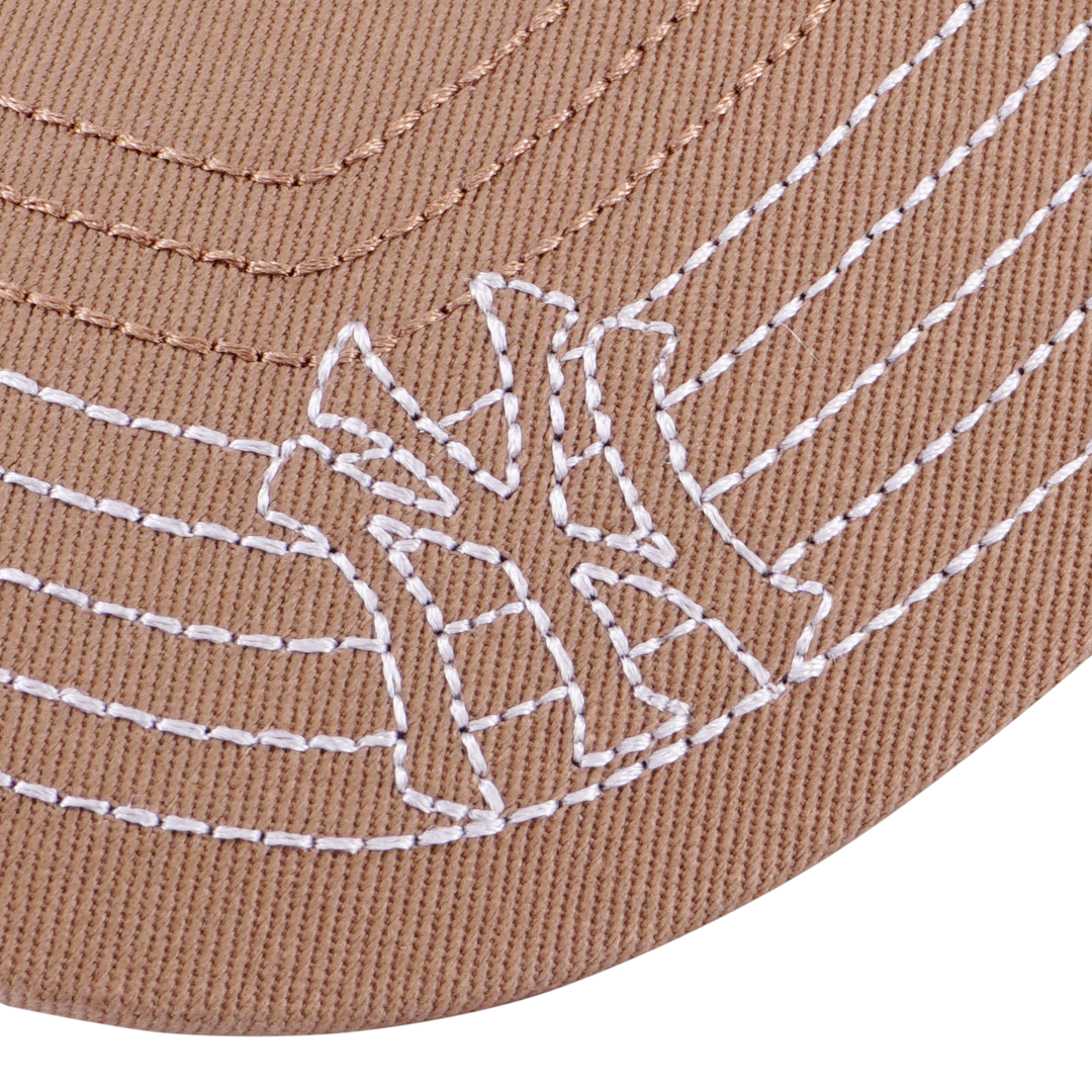 New Era หมวกรุ่น New York Yankees Mlb Contrast Stitching Khaki 9Forty Cap