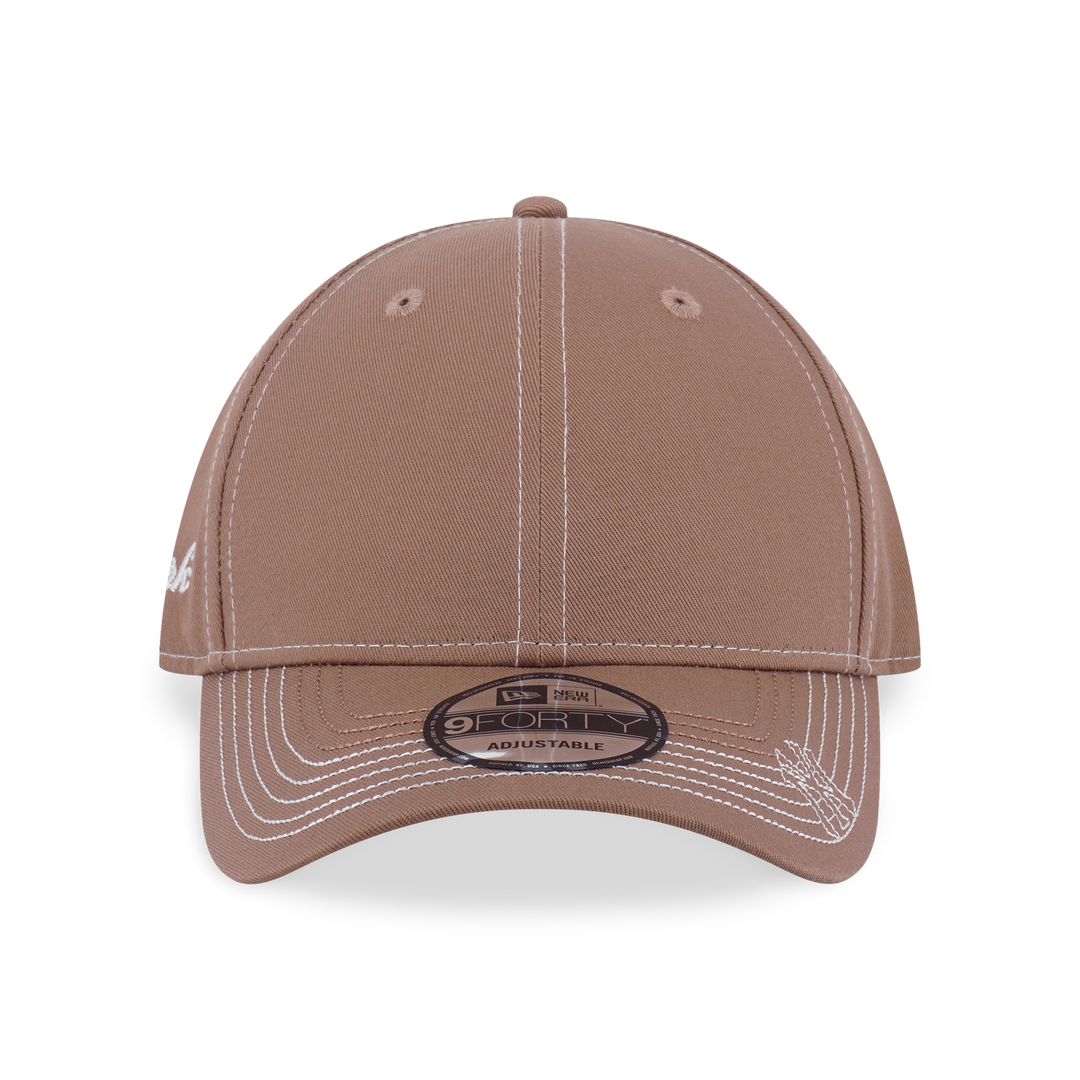 New Era หมวกรุ่น New York Yankees Mlb Contrast Stitching Khaki 9Forty Cap