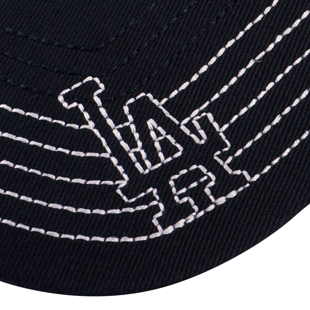 New Era หมวกรุ่น Los Angeles Dodgers Mlb Contrast Stitching Black 9Forty Cap