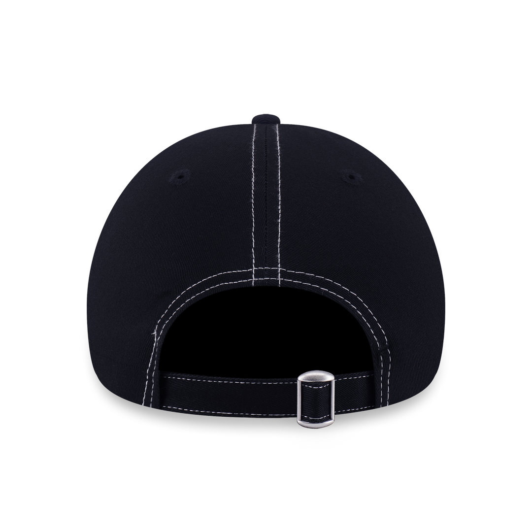 New Era หมวกรุ่น Los Angeles Dodgers Mlb Contrast Stitching Black 9Forty Cap