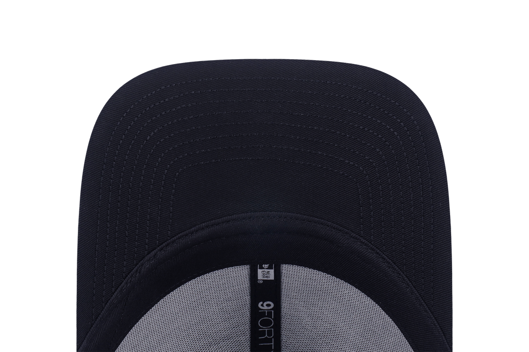 New Era หมวกรุ่น Los Angeles Dodgers Mlb Contrast Stitching Black 9Forty Cap