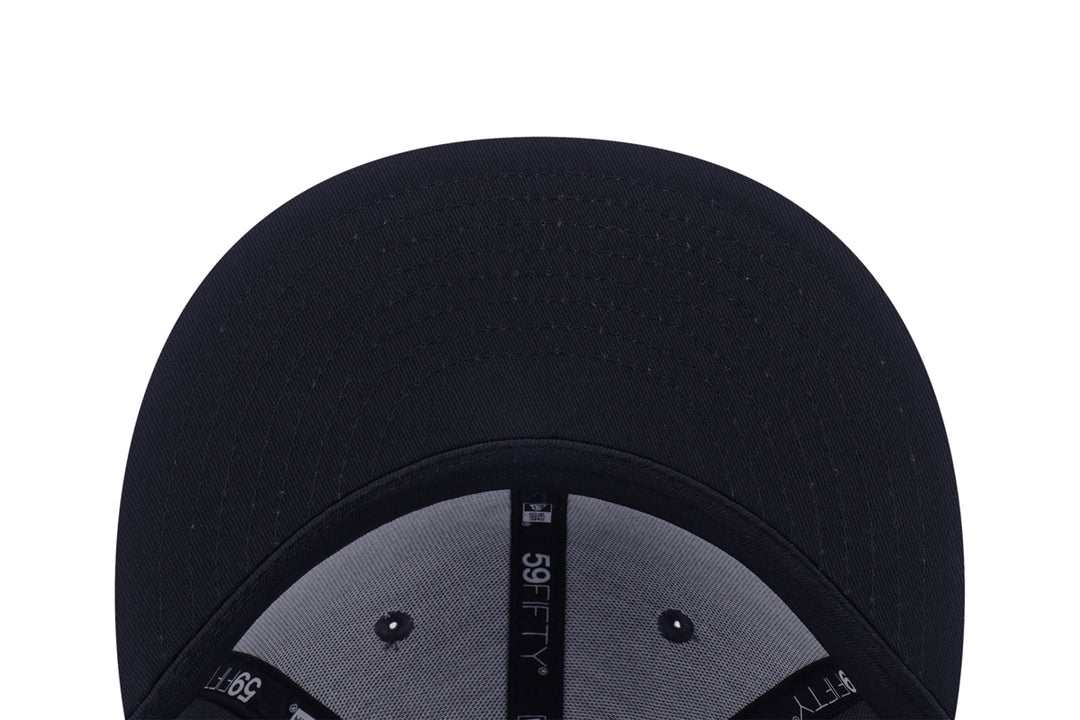 New Era หมวกรุ่น 59Fifty Pack - Metallic New York Yankees Cooperstown 2-Tone Black Visor Graphite 59Fifty Cap