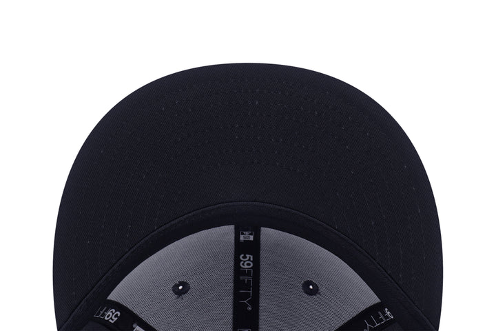 New Era หมวกรุ่น 59Fifty Pack - Metallic New York Yankees Cooperstown 2-Tone Black Visor Graphite 59Fifty Cap