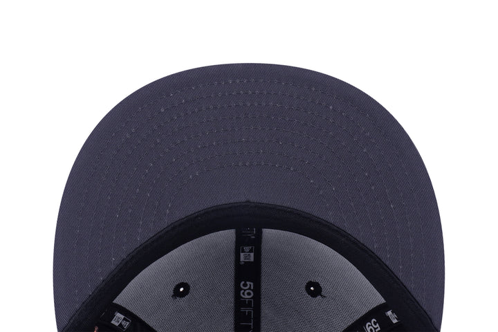 New Era หมวกรุ่น 59Fifty Pack - Metallic New York Giant Cooperstown 2-Tone Graphite Visor Black 59Fifty Cap