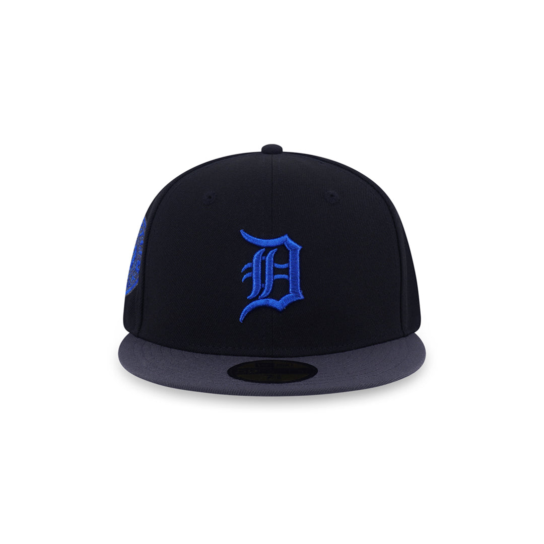New Era หมวกรุ่น 59Fifty Pack - Metallic Detroit Tigers Cooperstown 2-Tone Graphite Visor Black 59Fifty Cap