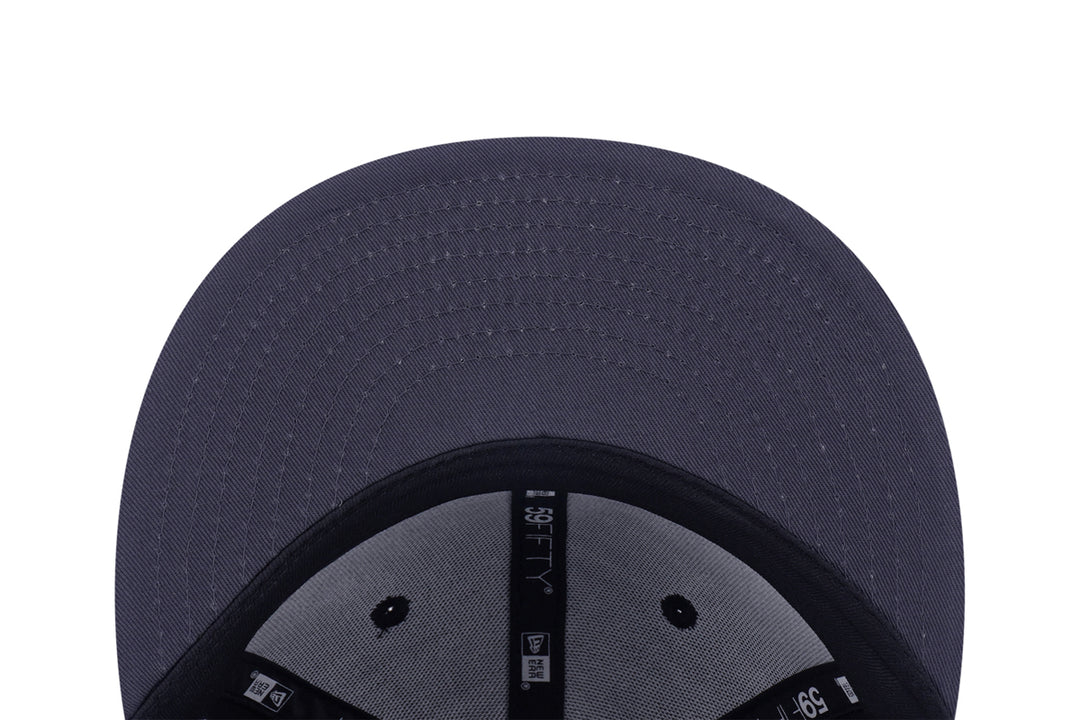 New Era หมวกรุ่น 59Fifty Pack - Metallic Detroit Tigers Cooperstown 2-Tone Graphite Visor Black 59Fifty Cap