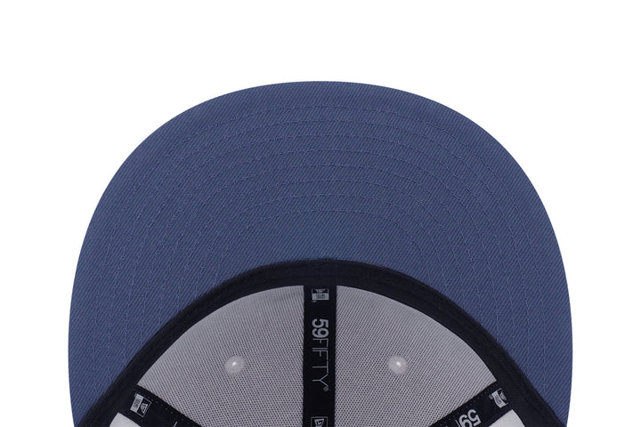 New Era หมวกรุ่น 59Fifty Pack - Forest Los Angeles Dodgers 2-Tone Muted Indigo Visor All-Over Print 59Fifty Cap