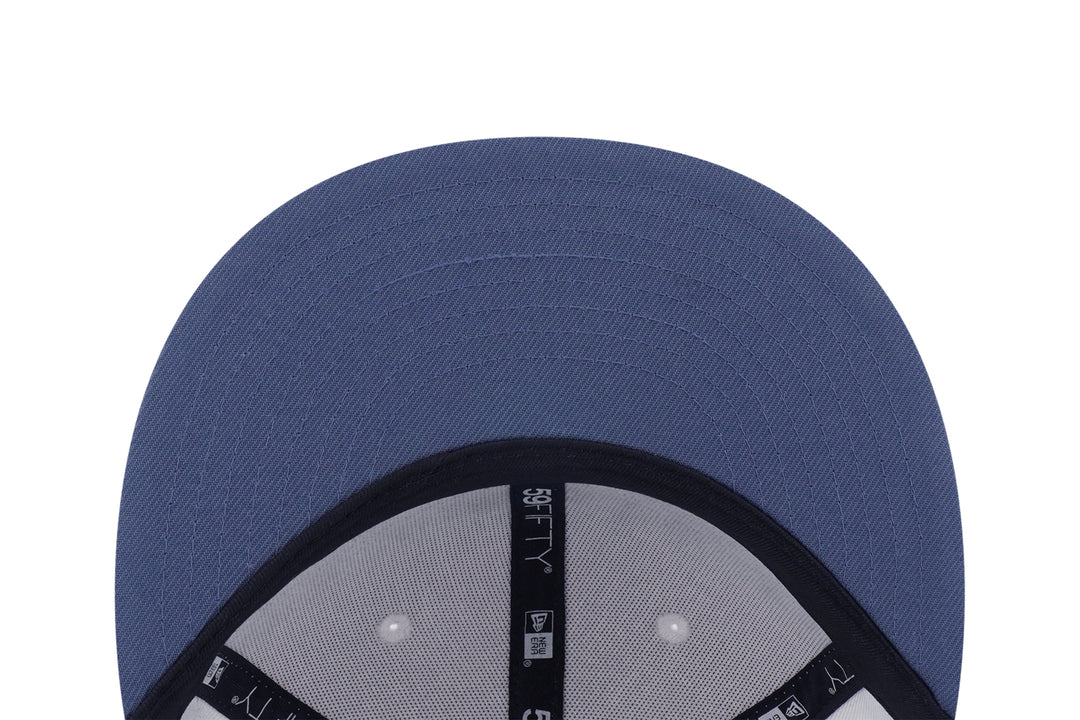 New Era หมวกรุ่น 59Fifty Pack - Forest Boston Red Sox 2-Tone Muted Indigo Visor All-Over Print 59Fifty Cap