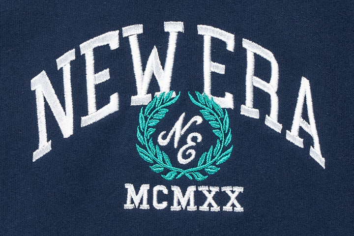New Era เสื้อสเวตเชิ้ตผู้หญิง รุ่น New Era Street Class Oceanside Blue Women Half Zip Sweatshirt