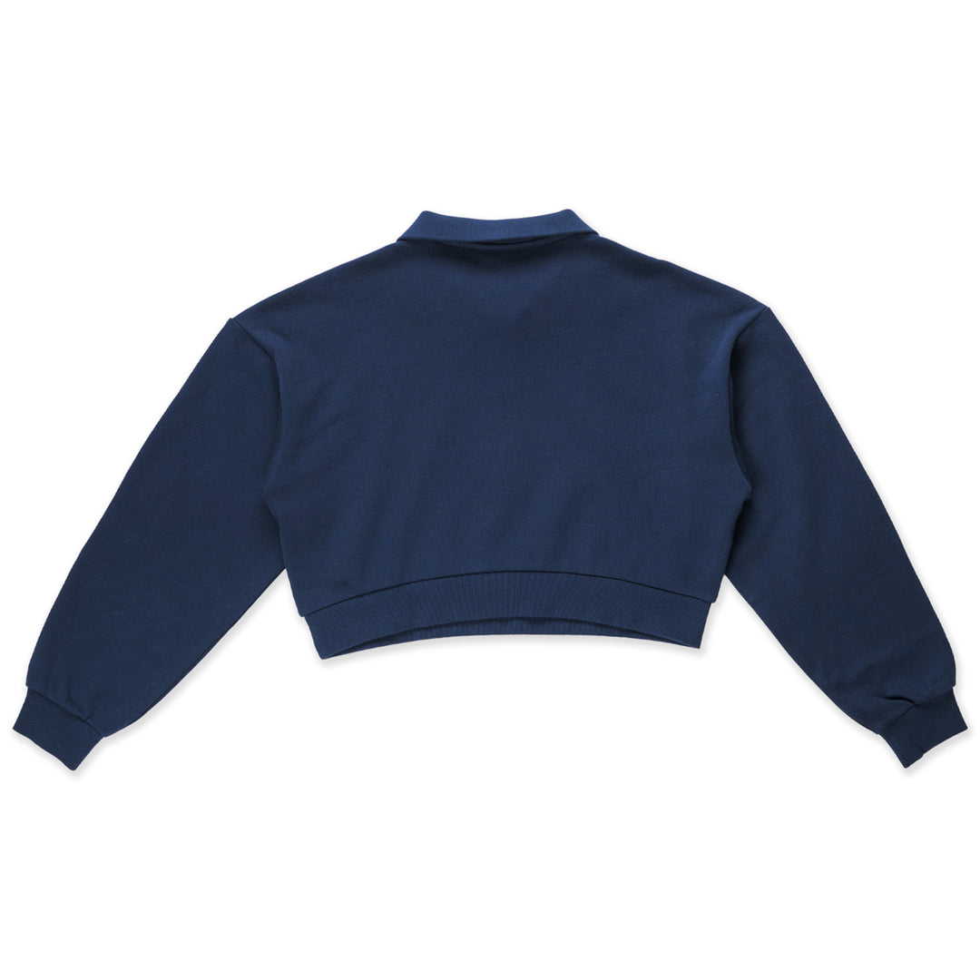 New Era เสื้อสเวตเชิ้ตผู้หญิง รุ่น New Era Street Class Oceanside Blue Women Half Zip Sweatshirt