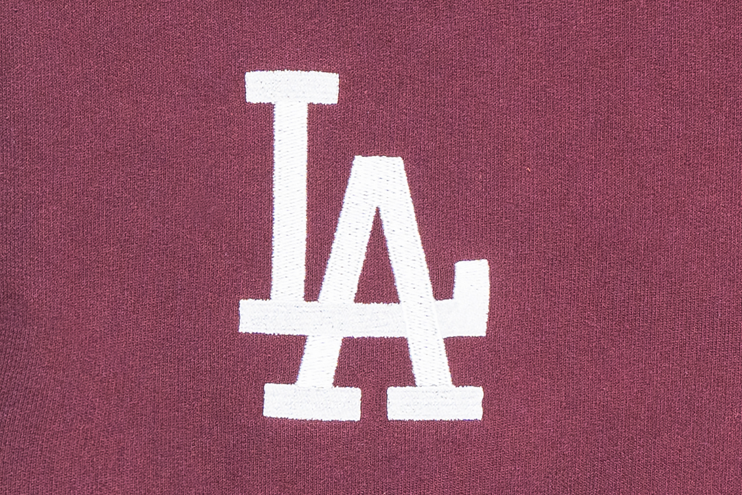 New Era กางเกงขาสั้นรุ่น Los Angeles Dodgers Color Era Maroon Red Women Knit Shorts