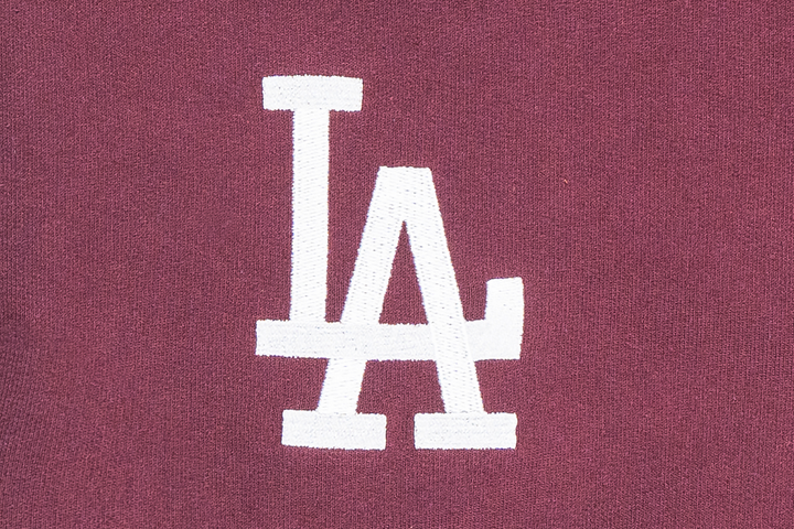 New Era กางเกงขาสั้นรุ่น Los Angeles Dodgers Color Era Maroon Red Women Knit Shorts