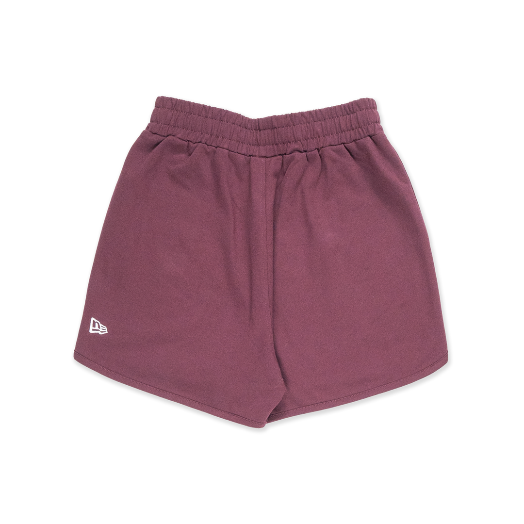 New Era กางเกงขาสั้นรุ่น Los Angeles Dodgers Color Era Maroon Red Women Knit Shorts