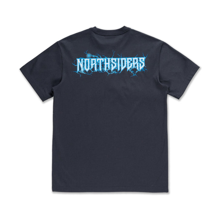 New Era เสื้อยืดแขนสั้นรุ่น Chicago Cubs Rebellious Resistance Graphite Short Sleeve T-Shirt