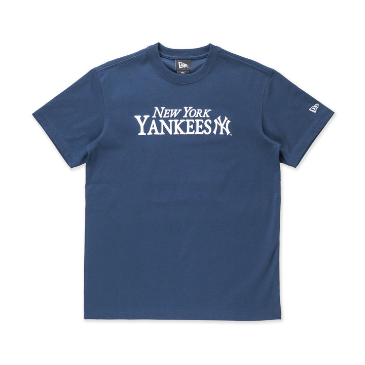 New Era เสื้อยืดแขนสั้นรุ่น New York Yankees League Mix Cartoon Oceanside Blue Short Sleeve T-Shirt