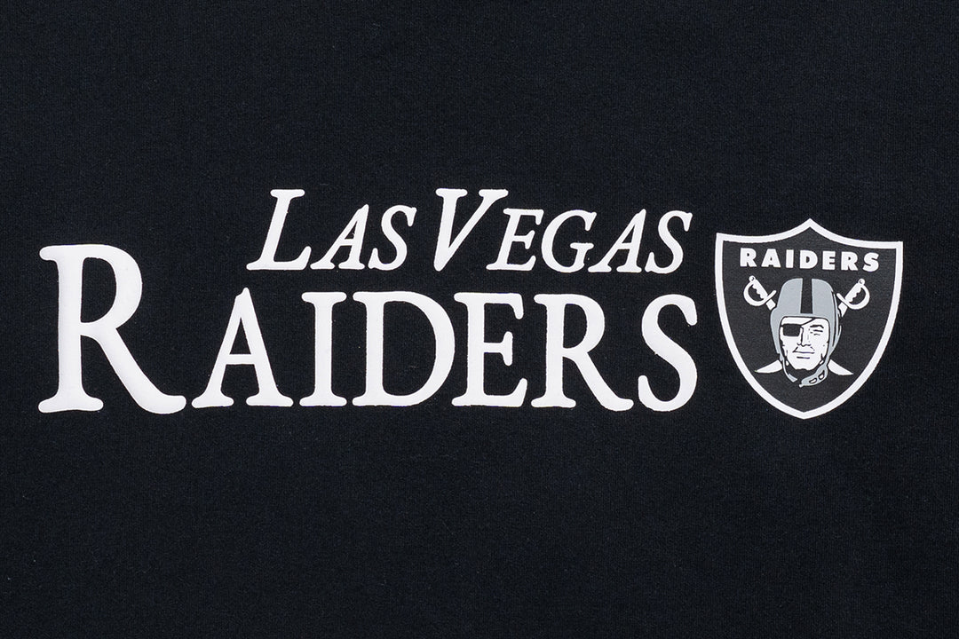 New Era เสื้อยืดแขนสั้นรุ่น Las Vegas Raiders League Mix Cartoon Black Short Sleeve T-Shirt