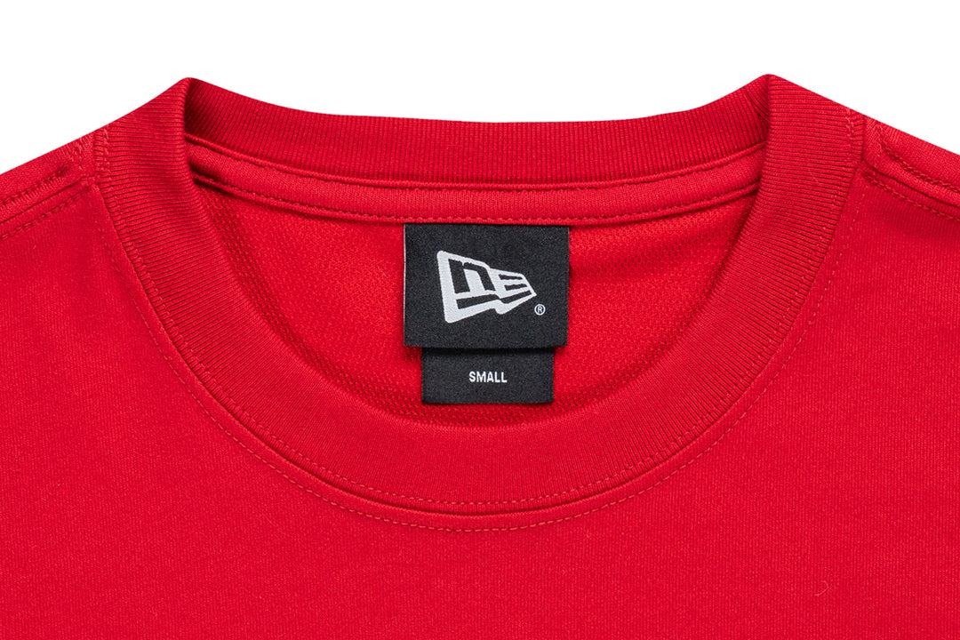 New Era เสื้อยืดแขนสั้นรุ่น Boston Red Sox League Mix Cartoon Scarlet Short Sleeve T-Shirt