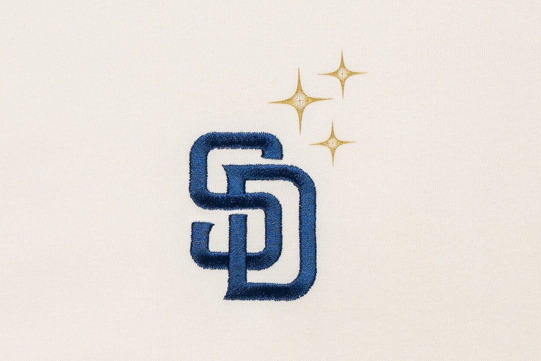 New Era เสื้อยืดแขนสั้นรุ่น San Diego Padres Cosmic Craft Chrome White Short Sleeve T-Shirt