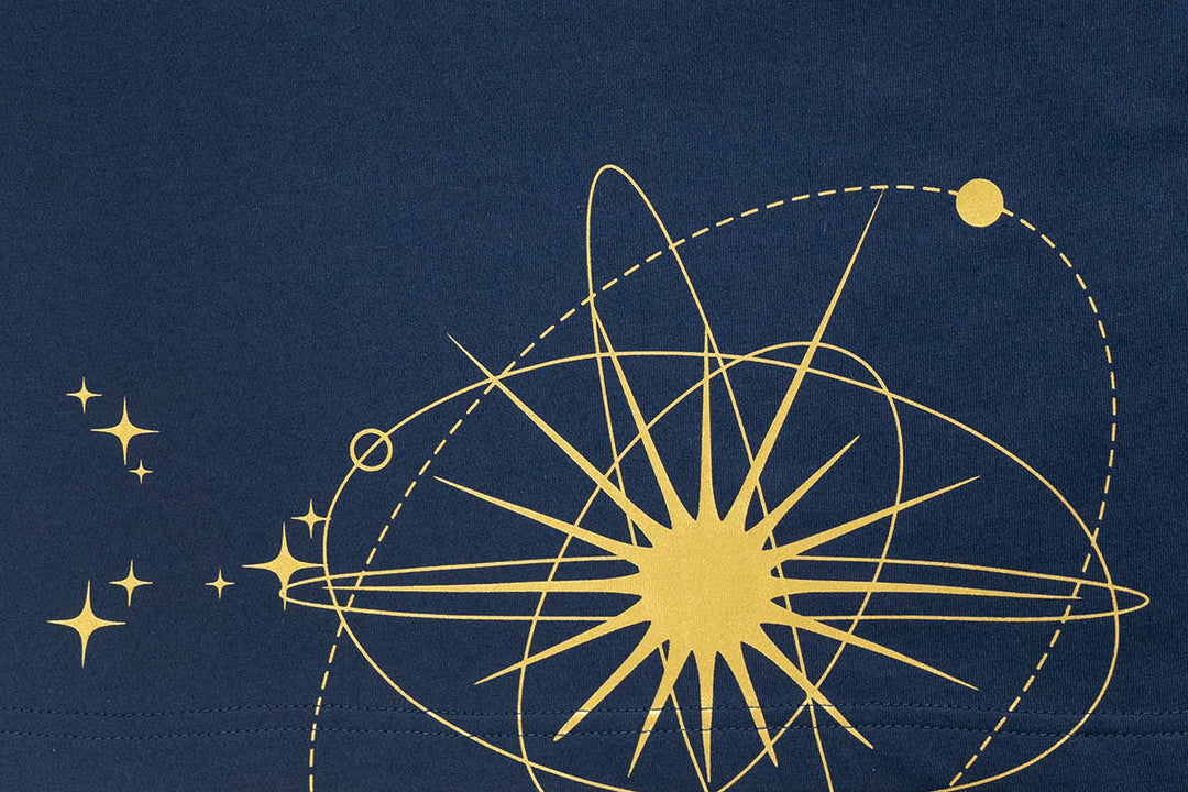 New Era เสื้อยืดแขนสั้นรุ่น New Era Cosmic Craft Oceanside Blue Short Sleeve T-Shirt