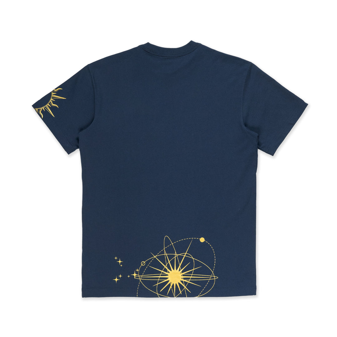 New Era เสื้อยืดแขนสั้นรุ่น New Era Cosmic Craft Oceanside Blue Short Sleeve T-Shirt