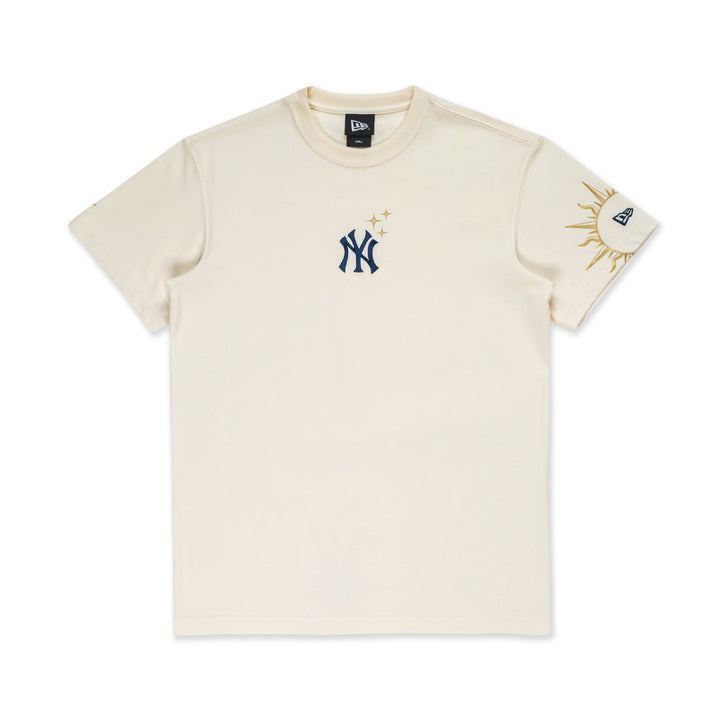 New Era เสื้อยืดแขนสั้นรุ่น New York Yankees Cosmic Craft Chrome White Short Sleeve T-Shirt