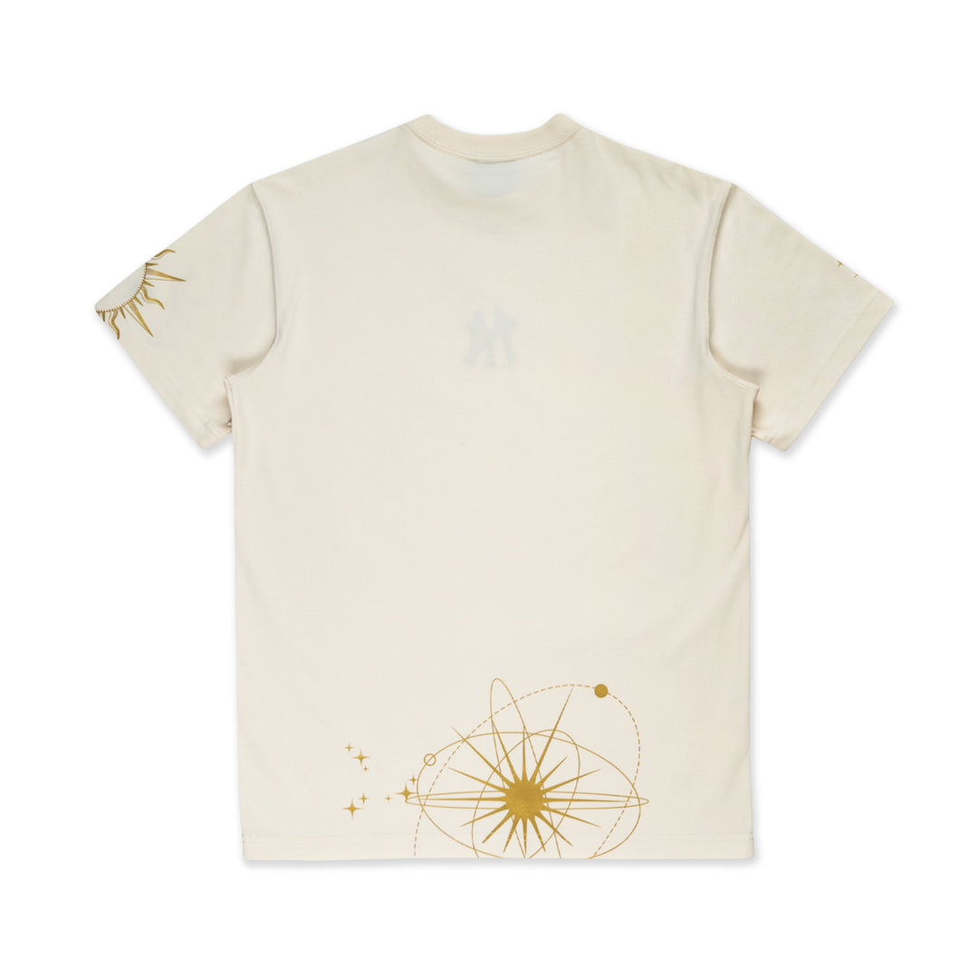 New Era เสื้อยืดแขนสั้นรุ่น New York Yankees Cosmic Craft Chrome White Short Sleeve T-Shirt