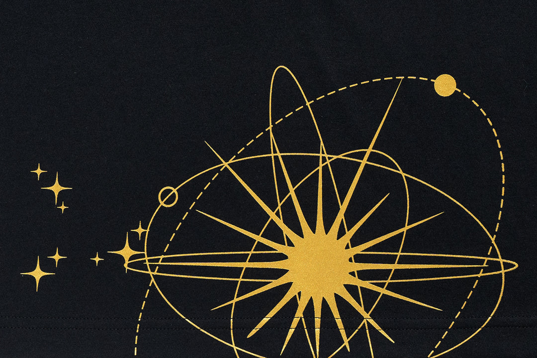 New Era เสื้อยืดแขนสั้นรุ่น New Era Cosmic Craft Black Short Sleeve T-Shirt