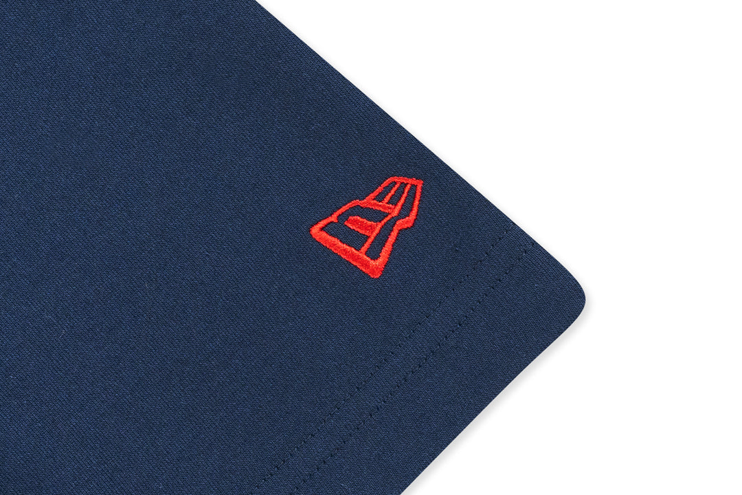 New Era เสื้อยืดแขนสั้นรุ่น Boston Red Sox Christmas Pack Oceanside Blue Short Sleeve T-Shirt