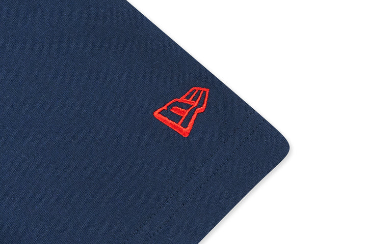 New Era เสื้อยืดแขนสั้นรุ่น Boston Red Sox Christmas Pack Oceanside Blue Short Sleeve T-Shirt