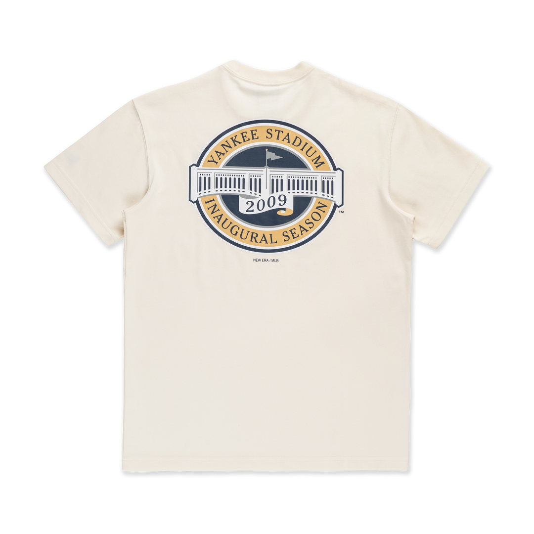 New Era เสื้อยืดแขนสั้นรุ่น 59Fifty Pack - Mlb City New York Yankees Chrome White Short Sleeve T-Shirt