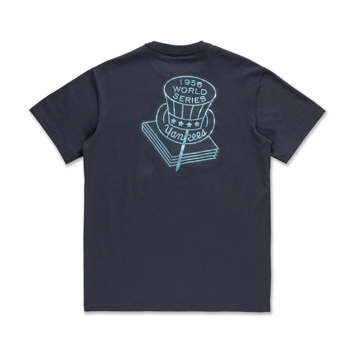 New Era เสื้อยืดแขนสั้นรุ่น 59Fifty Pack - Metallic New York Yankees Cooperstown Graphite Short Sleeve T-Shirt