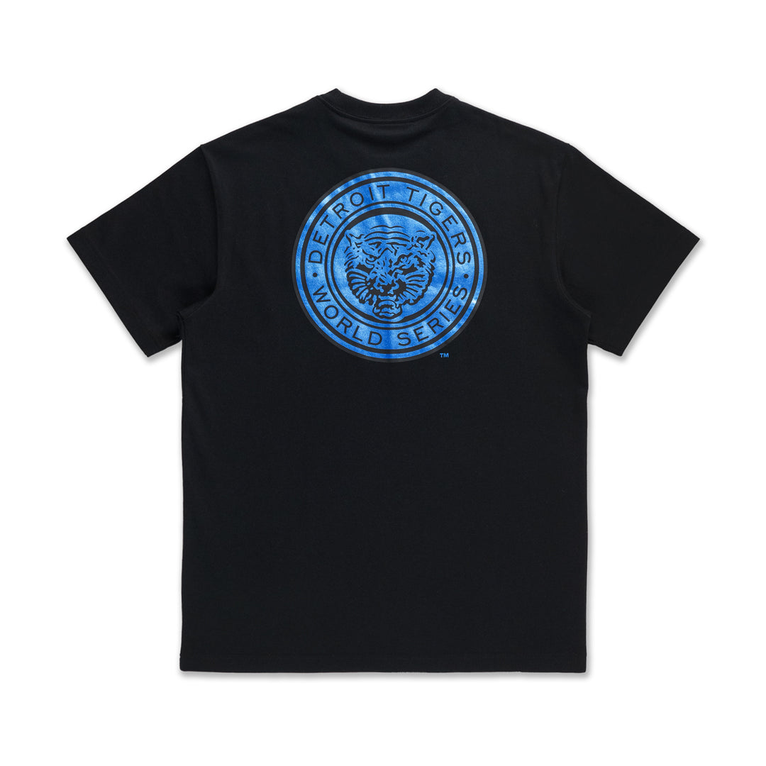 New Era เสื้อยืดแขนสั้นรุ่น 59Fifty Pack - Metallic Detroit Tigers Cooperstown Black Short Sleeve T-Shirt