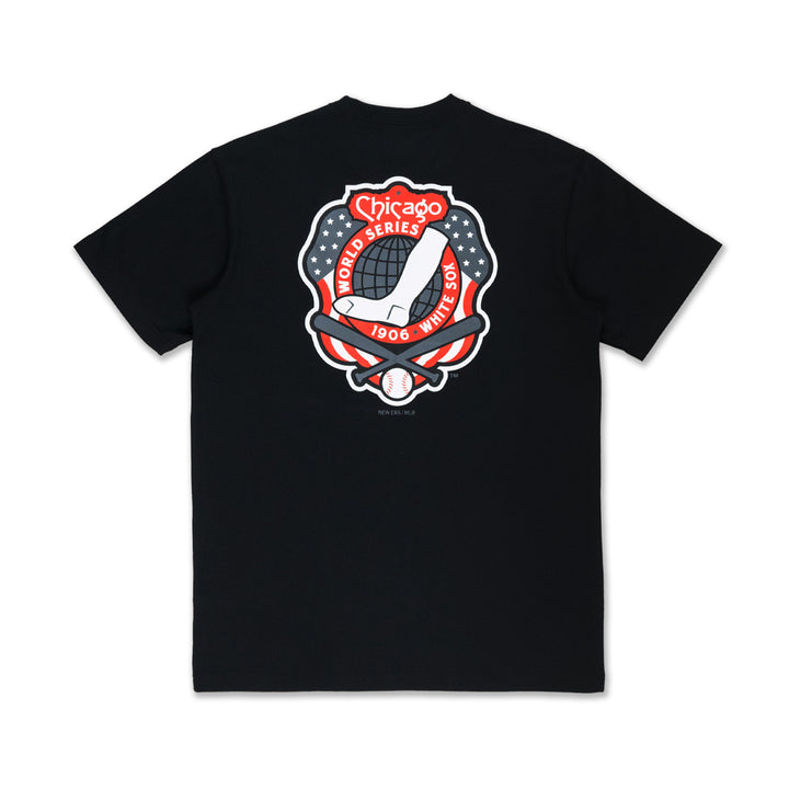 New Era เสื้อยืดแขนสั้นรุ่น 59Fifty Pack - Crows Chicago White Sox Cooperstown Black Short Sleeve T-Shirt