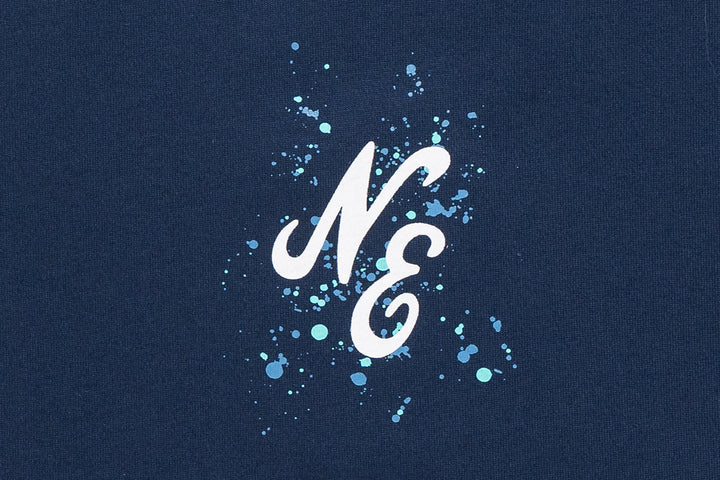 New Era เสื้อยืดแขนสั้นรุ่น New Era Street Class Oceanside Blue Oversized Short Sleeve T-Shirt