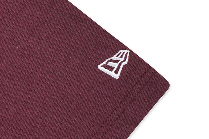 New Era เสื้อยืดแขนสั้นรุ่นNew Era Street Class Maroon Red Oversized Short Sleeve T-Shirt