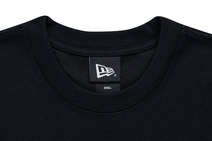 New Era เสื้อยืดแขนสั้นรุ่น Miami Heat Nba Racing Black Oversized Short Sleeve T-Shirt