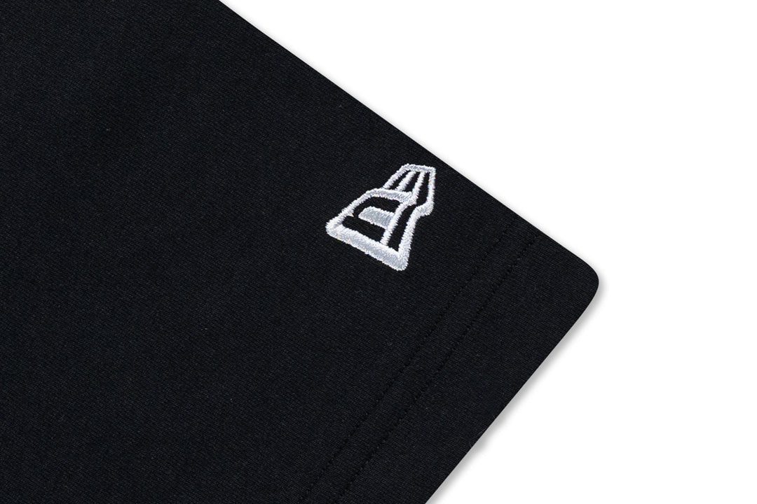 New Era เสื้อยืดแขนสั้นรุ่น Miami Heat Nba Racing Black Oversized Short Sleeve T-Shirt