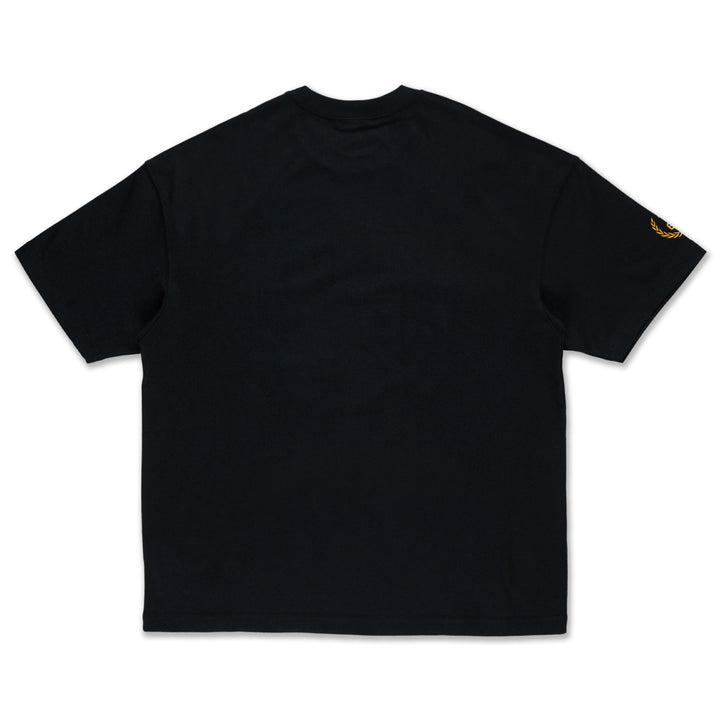 New Era เสื้อยืดแขนสั้นรุ่น Miami Heat Nba Racing Black Oversized Short Sleeve T-Shirt