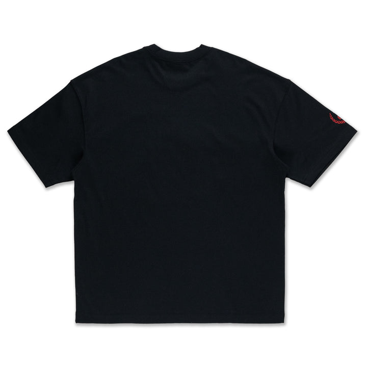 New Era เสื้อยืดแขนสั้นรุ่น Chicago Bulls Nba Racing Black Oversized Short Sleeve T-Shirt