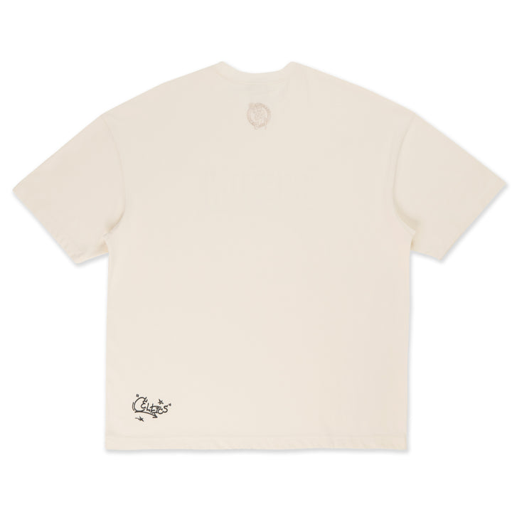 New Era เสื้อยืดแขนสั้นรุ่น Boston Celtics League Mix Chrome White Oversized Short Sleeve T-Shirt
