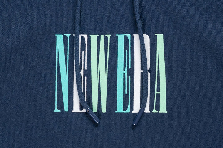 New Era เสื้อฮู้ดรุ่น New Era 90S Vibe Oceanside Blue Hoodie