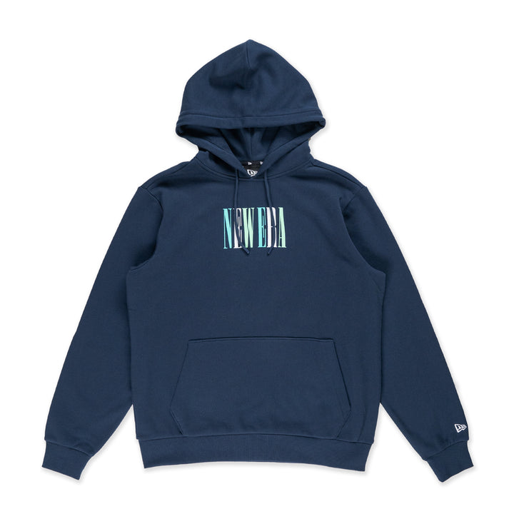 New Era เสื้อฮู้ดรุ่น New Era 90S Vibe Oceanside Blue Hoodie