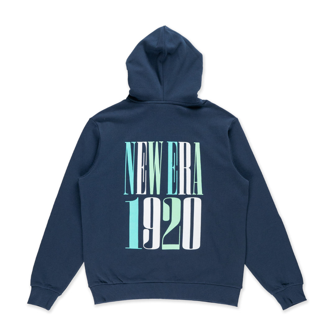 New Era เสื้อฮู้ดรุ่น New Era 90S Vibe Oceanside Blue Hoodie