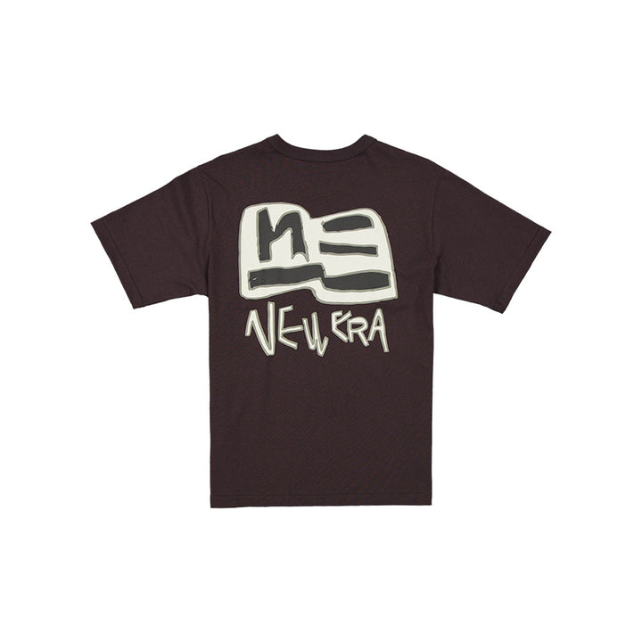 New Era เสื้อยืดแขนสั้นรุ่น New Era X Shohei Ochiai Graphite Short Sleeve Tee