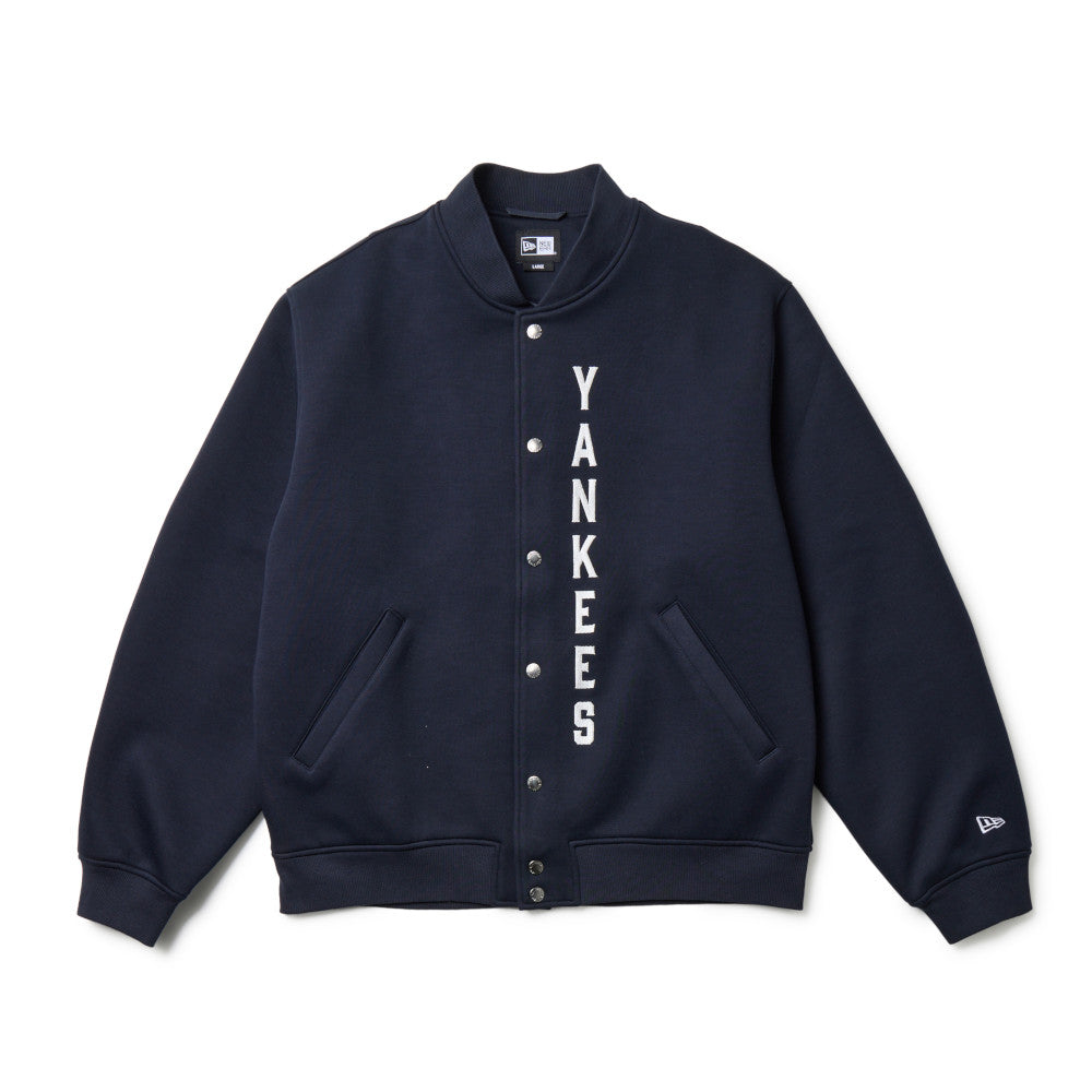 เสื้อแจ็คเก็ตกอล์ฟ New Era รุ่น New York Yankees Tech Sweat Navy Varsity Jacket