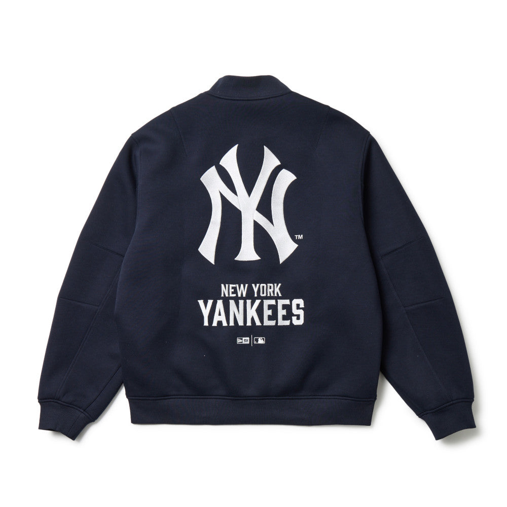 เสื้อแจ็คเก็ตกอล์ฟ New Era รุ่น New York Yankees Tech Sweat Navy Varsity Jacket
