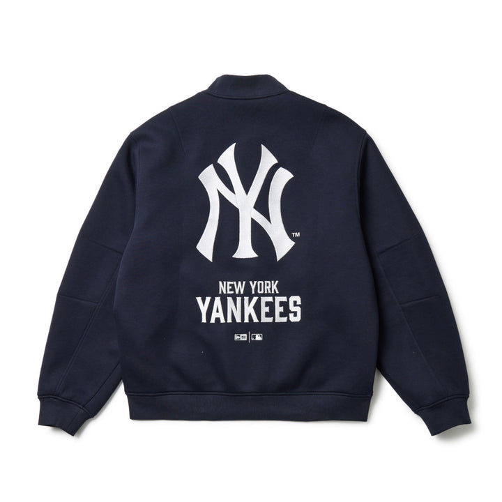 เสื้อแจ็คเก็ตกอล์ฟ New Era รุ่น New York Yankees Tech Sweat Navy Varsity Jacket