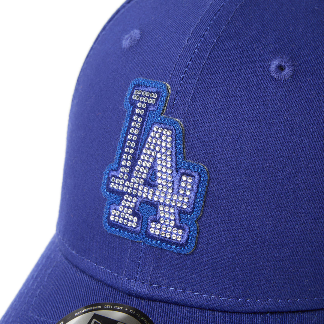 New Era หมวกรุ่น Los Angeles Dodgers Rhinestone Dark Royal 9Forty Cloth Strap Cap